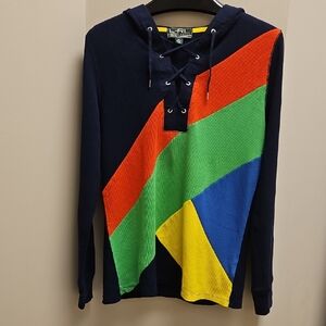 Ralph Lauren Multicolor Striped Hoodie